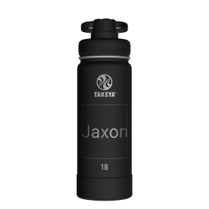 Actives Water Bottle With Spout Lid - customized